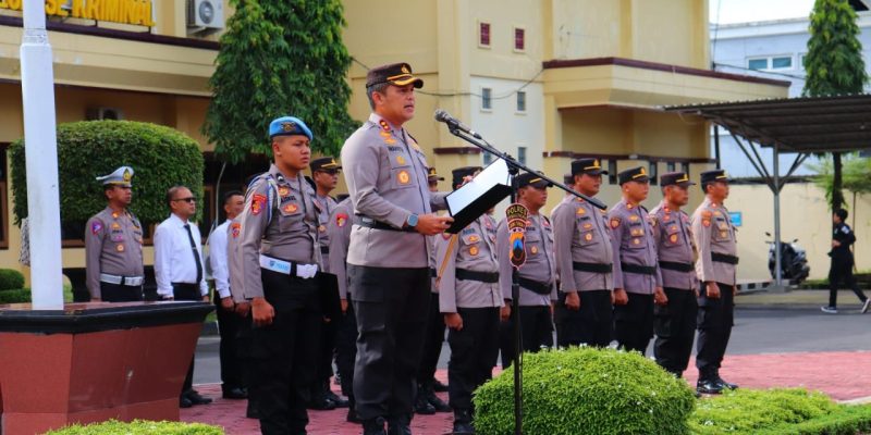Pimpin Upacara Bendera Hari Kesadaran Nasional, Kapolres Pekalongan Sampaikan Hal Ini