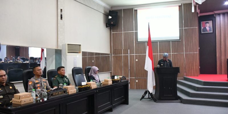 Kasdim 0822 Bondowoso Hadiri Rapat Paripurna di DPRD Kabupaten Bondowoso