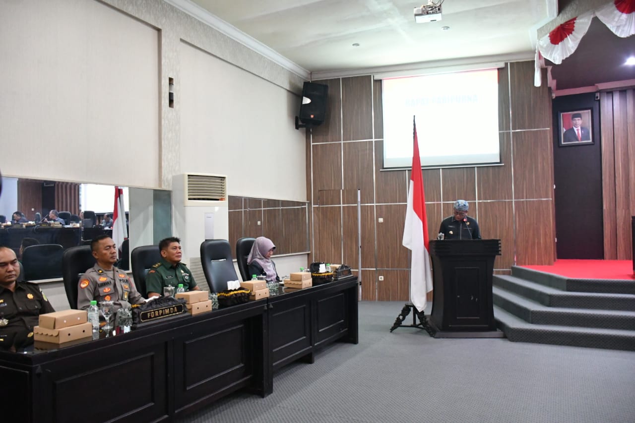 Kasdim 0822 Bondowoso Hadiri Rapat Paripurna di DPRD Kabupaten Bondowoso