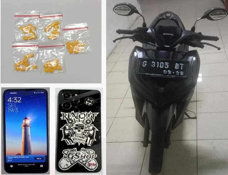 Tangkap Pengguna Narkoba, Kini Polres Pekalongan Tangkap Pengedarnya