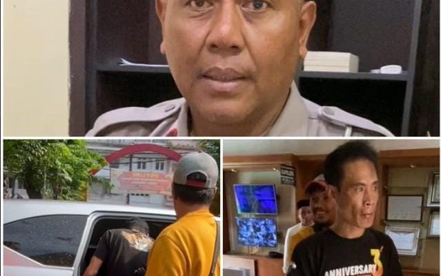 Pria Bangkalan Gelapkan Motor Wartawan Di Amankan Polsek Simokerto