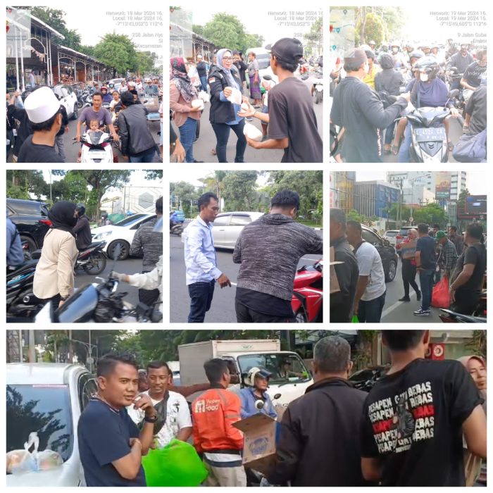 Berkah Ramadhan 1445 H, AMI Bagikan Ta’jil 4 Hari Berturut – Turut