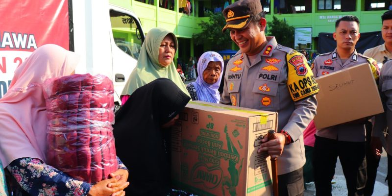 Banjir di Demak, Alumni Akpol Angkatan 2002 Berikan Bantuan