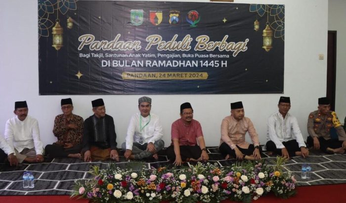 Berkah Ramadhan, Kapolres Pasuruan Hadiri Acara Pandaan Peduli Berbagi