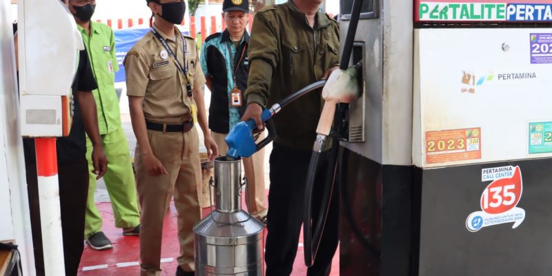 Metrologi Legal Kota Batik Lakukan Pengawasan Ke Sejumlah SPBU