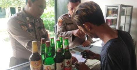 Polres Nganjuk Sita Ribuan Liter Miras dalam Operasi Pekat Semeru 2024
