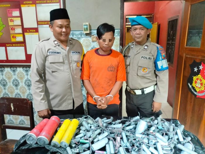 Menjelang Berakhirnya Operasi Pekat, Polsek Purwosari Berhasil Amankan Pelaku Pemilik Bahan Peledak