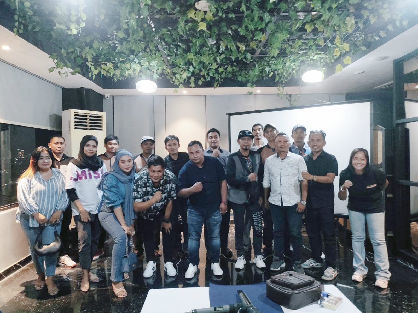 Berbagi Keceriaan, Media Liputan Kasus Gelar Buka Bersama