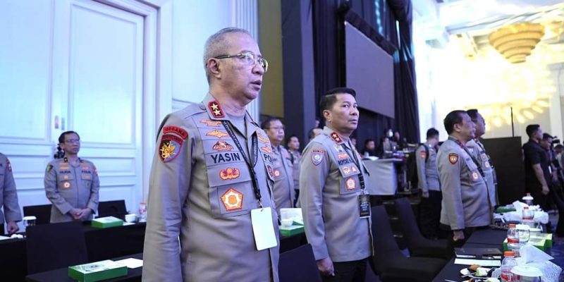 Kakorpolairud Baharkam Polri Hadiri Rapim Polri