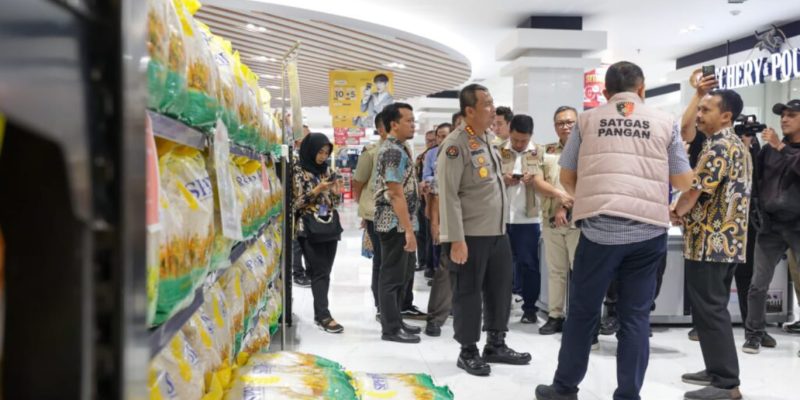 Tim Satgas Pangan Mabes Polri Pastikan Stok Beras di Jatim Aman