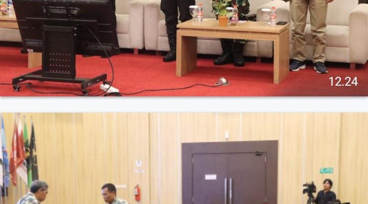 Dalam Penghitungan Suara Di Tingkat Kabupaten Di Rapat Pleno Kapolres Nganjuk Hadir Dan Pastikan Kondusif