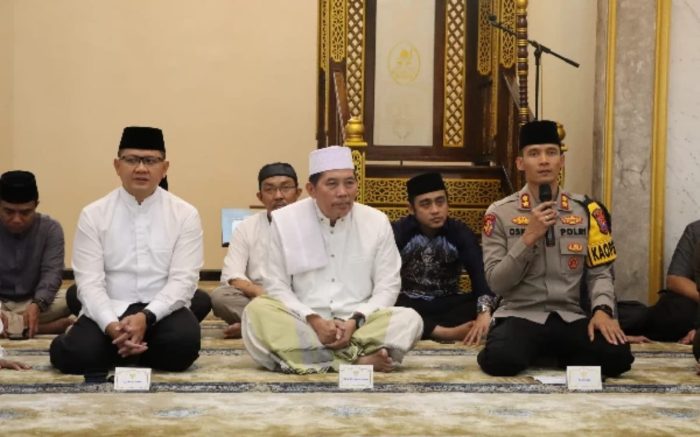 Kapolres Batu: Ajak Warga Jaga Kamtibmas Saat Safari Ramadhan Bersama Forkopimda