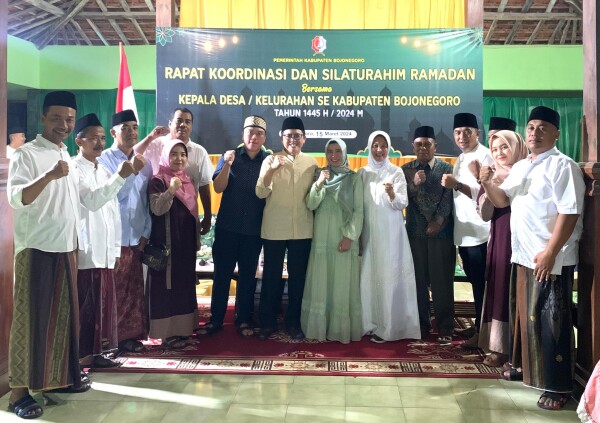 Pj Bupati Bojonegoro Berharap Semua Kepala Desa Bergerak Aktif Membangun Daerah
