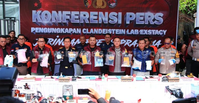 Penggrebekan Home Industry Narkoba Sunter, Polisi Tetapkan 4 Tersangka
