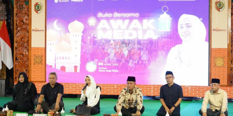 Tingkatkan Sinergitas, Pemkab Mojokerto Gelar Buka Bersama Dengan Insan Pers