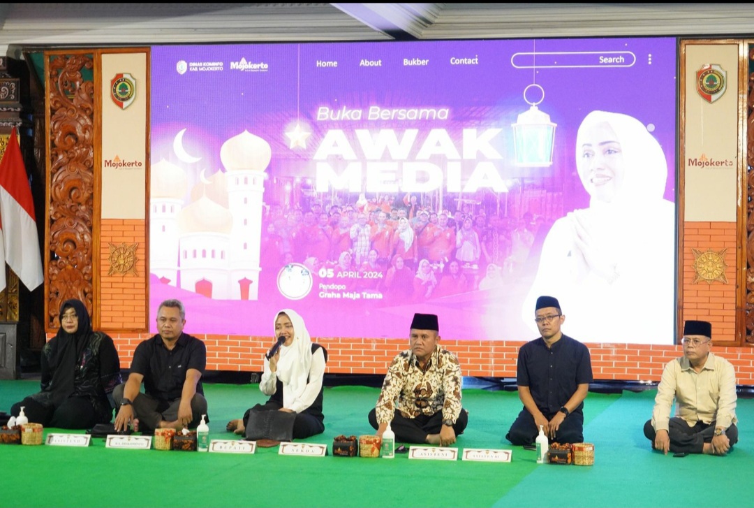 Tingkatkan Sinergitas, Pemkab Mojokerto Gelar Buka Bersama Dengan Insan Pers
