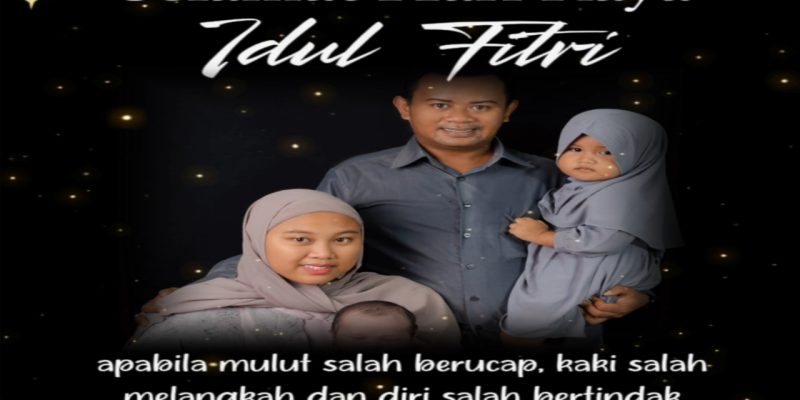 Keluarga Besar Moh.Fares, S. Ap Mengucapkan Hari Raya Idul Fitri 1445 H