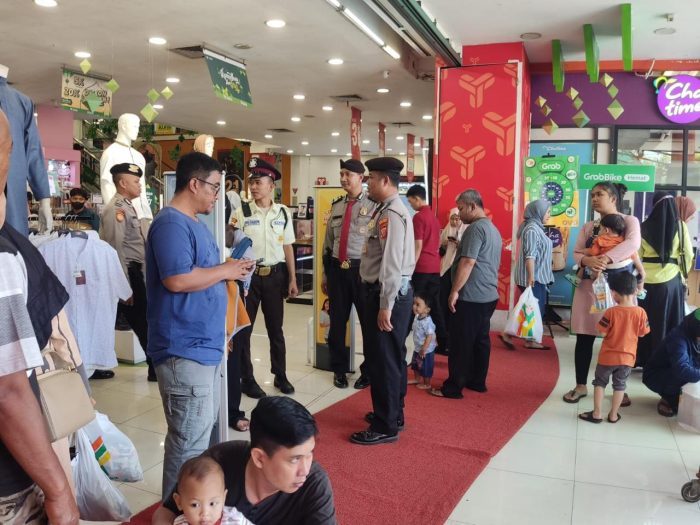 Patroli Objek Vital, Personel Sat Samapta Imbau Masyarakat Agar Selalu Waspada