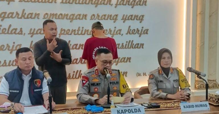 Ditkrimum Polda Lampung Meringkus Spesialis Komplotan Jual Beli Mbil Bodong