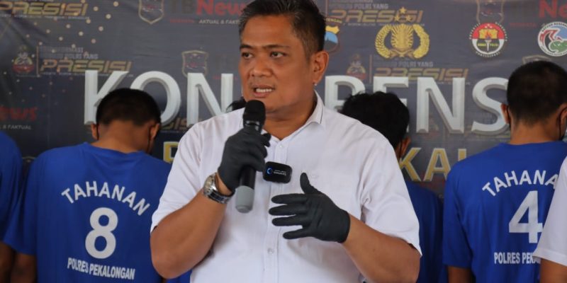 Kurang dari 1×24 jam Paska Aksi Curanmornya, Komplotan Pelaku ini Berhasil Dibekuk Polres Pekalongan
