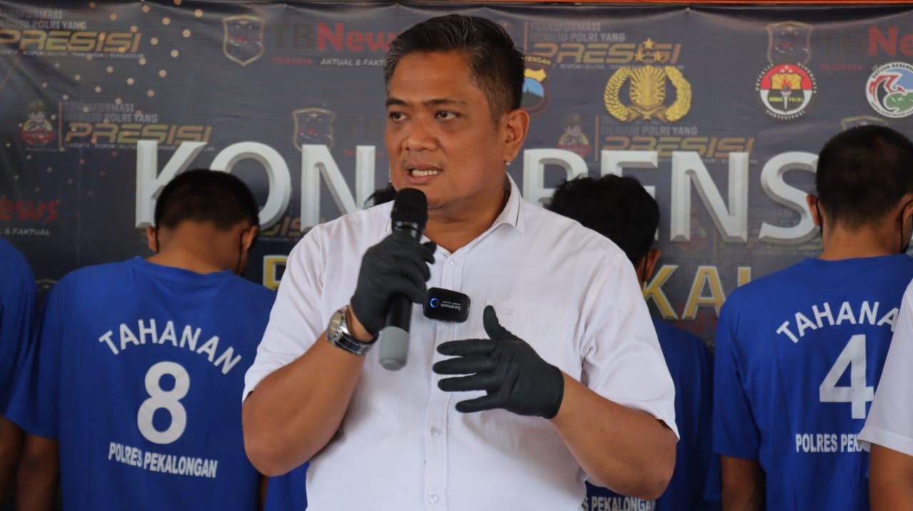 Kurang dari 1×24 jam Paska Aksi Curanmornya, Komplotan Pelaku ini Berhasil Dibekuk Polres Pekalongan