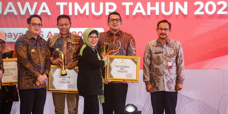 Lompatan Prestasi, Pemkot Mojokerto Raih PPD Kota Terbaik II Jatim