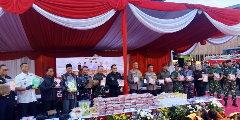 Kapolda Jatim Gelar Pemusnahan Barang Bukti Hasil Operasi Pekat Semeru 2024