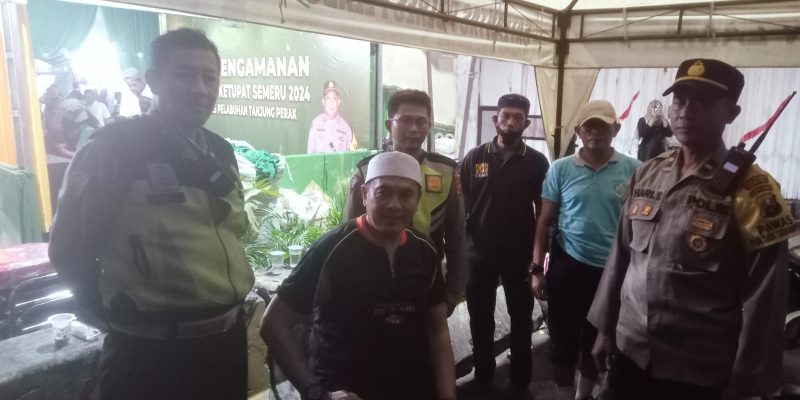 Polsek Semampir Polres Pelabuhan Tanjung Perak Mendirikan Pos Pengamanan Operasi Ketupat Semeru 2024