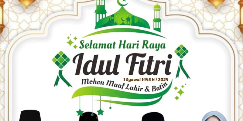 Segenap Ketua dan Wakil Ketua DPRD Kabupaten Pasuruan Mengucapkan Selamat Hari Raya idul Fitri 1445 H/2024