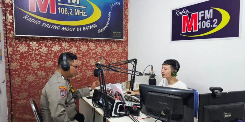 Polsek Batang Kota Gencar Sosialisasi Larangan Petasan dan Balon Udara