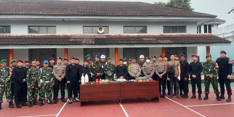 Personel Polres Purwakarta Ikuti Apel Siga Di Lapas Kelas IIB