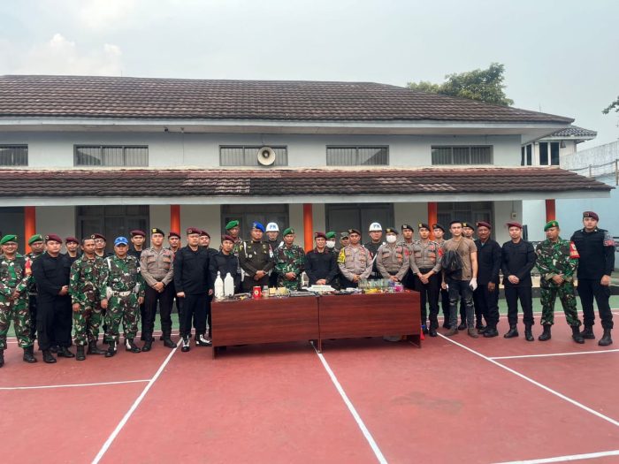 Personel Polres Purwakarta Ikuti Apel Siga Di Lapas Kelas IIB