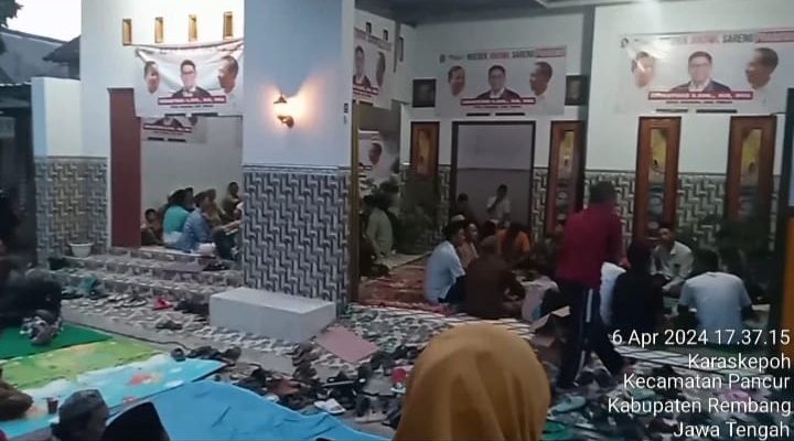 Tasyakuran Terpilihnya H Prabowo Subianto Sebagai Presiden RI 2024-2029 dan Puji Santoso Terpilih Di DPRD Dapil 2 Lasem – Pancur