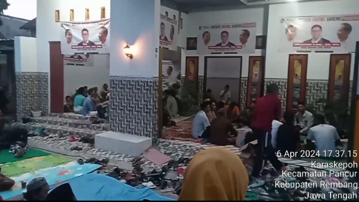 Tasyakuran Terpilihnya H Prabowo Subianto Sebagai Presiden RI 2024-2029 dan Puji Santoso Terpilih Di DPRD Dapil 2 Lasem – Pancur