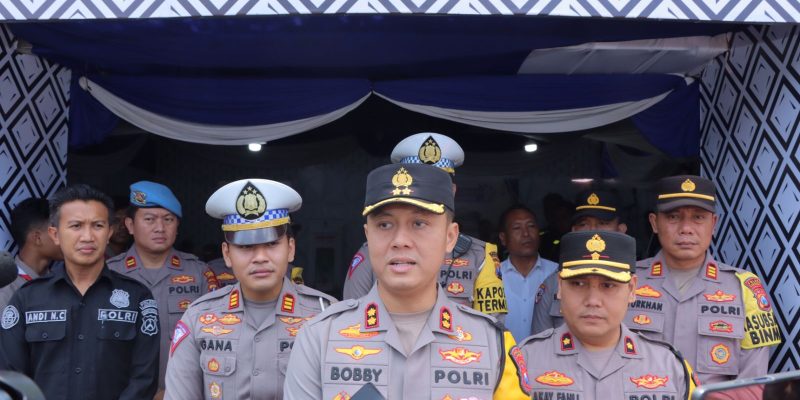 Kapolres Lamongan Cek Pospam dan Posyan Pastikan Kesiapan Personel Operasi Ketupat Semeru 2024