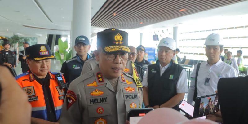 Kapolda Lampung Ajak Pemudik Patuhi Aturan Lalu Lintas untuk Keamanan saat Mudik Lebaran