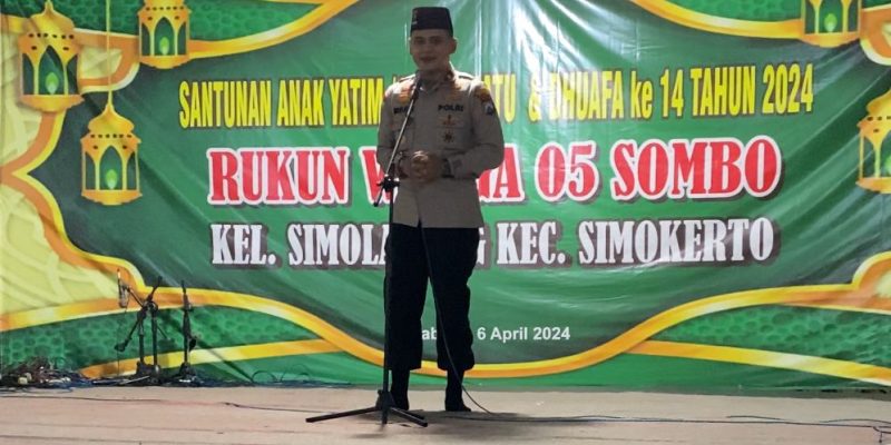 Kapolsek Simokerto Sediakan Parkir Gratis Di Halaman Polsek Simokerto Buat Warga Yang Mudik