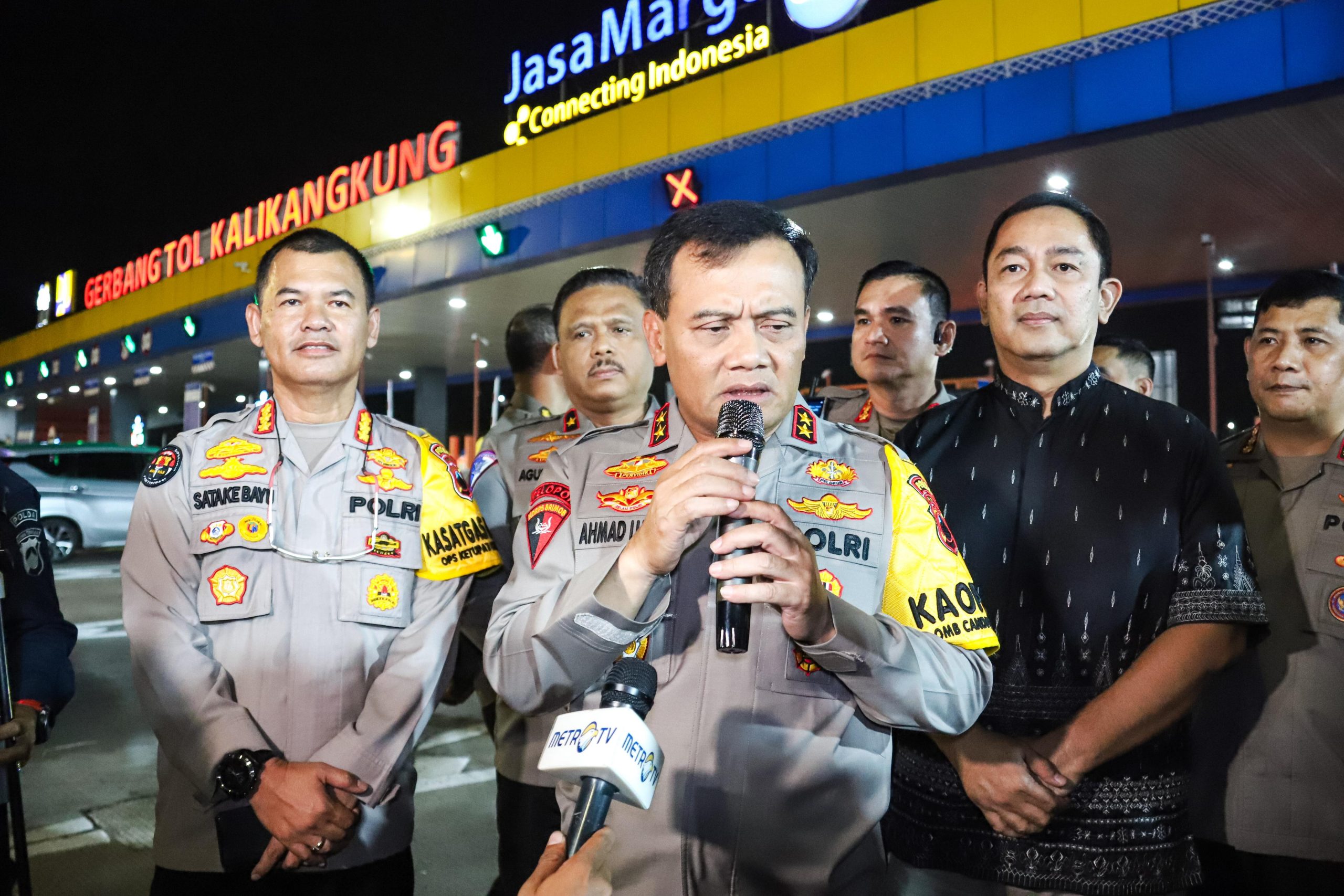 Urai Kepadatan Arus Mudik, Malam Ini Polda Jateng Terapkan One Way Lokal Kalikangkung-Bawen