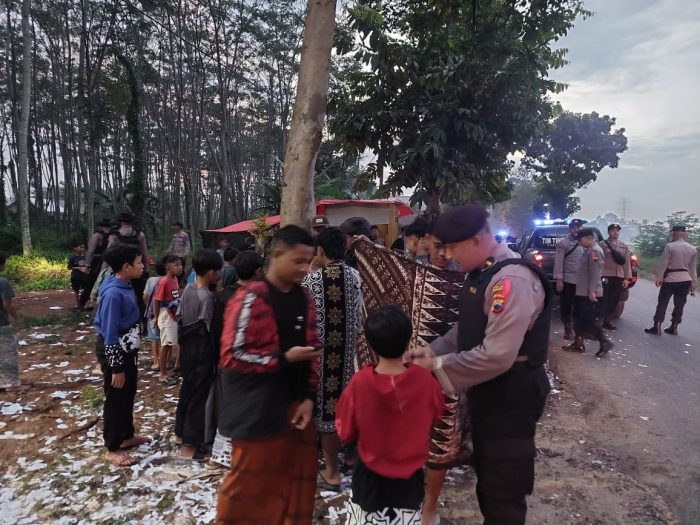Tim Raimas Polres Pekalongan Sisir Lokasi yang Sering Digunakan Untuk Ajang Petasan
