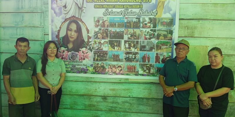 Desa Poopo Barat Berduka Atas Meninggalnya Kepala Dusun VI Nelke Nirani Karundeng