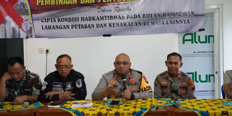 Polres Batang Imbau Masyarakat Tidak Menggunakan Petasan Saat Malam Takbiran