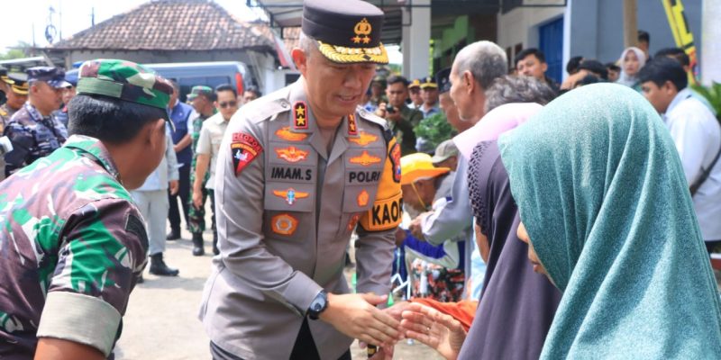 Kapolda Jatim Cek Pospam Lebaran di Ngawi, Pastikan Mudik Ceria Mudik Penuh Makna