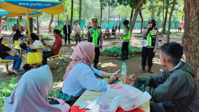Polisi Bersama Instansi Terkait Memastikan Keamanan di Setiap Lokasi Wisata