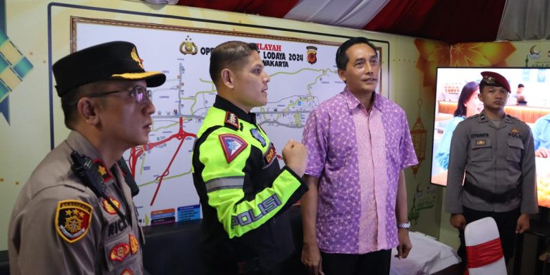 Kapolres Purwakarta Terima Kunjungan Kerja Tim Biro Paminal Div Propam Polri Di Pos Pam Terpadu KBI