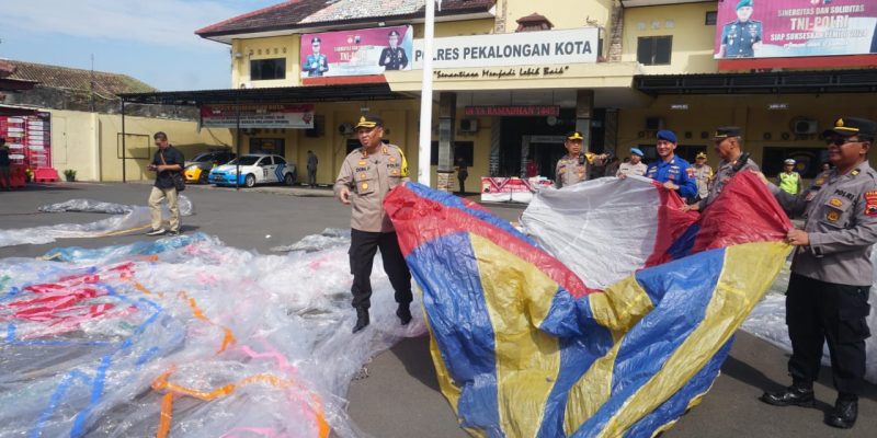 Jumlah Balon Udara Liar Yang Diterbangkan di Langit Pekalongan Semakin Menurun