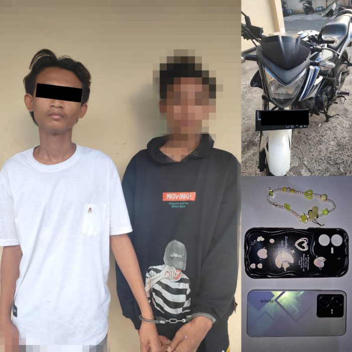 Jambret HP di Pasar Sidotopo Berhasil Diringkus Polsek Kenjeran