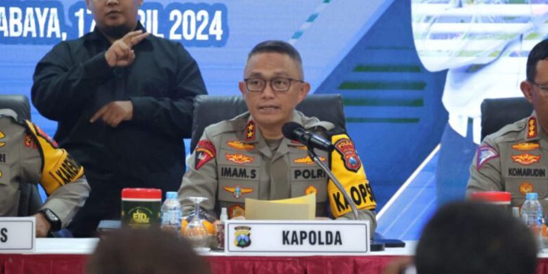 Operasi Ketupat Semeru 2024, Polda Jatim Berhasil Tekan Angka Kecelakaan dan Gangguan Kamtibmas.