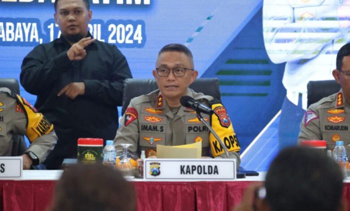 Operasi Ketupat Semeru 2024, Polda Jatim Berhasil Tekan Angka Kecelakaan dan Gangguan Kamtibmas.