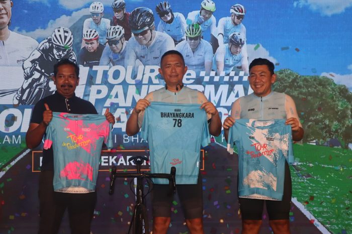 Kapolda Jatim Launching Tour De Panderman 2024 Di Pandaan