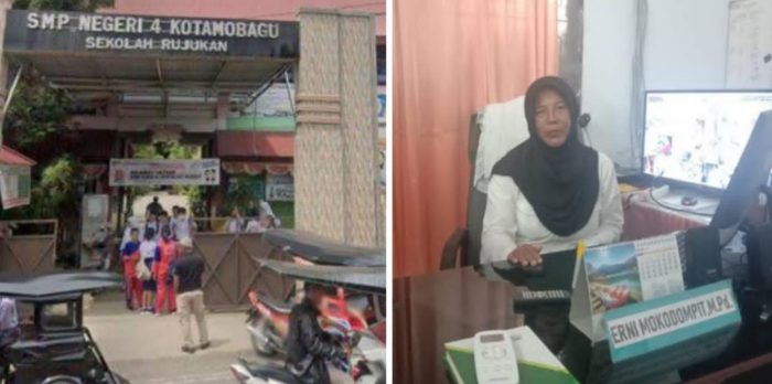 SMP N 4 Kotamobagu Bersiap Mengikuti Pelaksanaan Penilaian Sumatif Akhir Semester